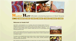 Desktop Screenshot of hostelhoff.com